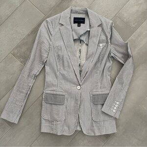 Banana Republic Pinstripe Blazar